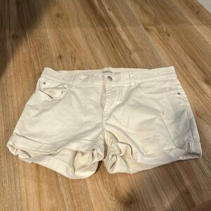 Old Navy White Denim Shorts - Size 12